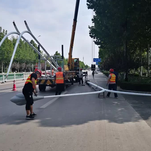 重慶道路路燈安裝案列